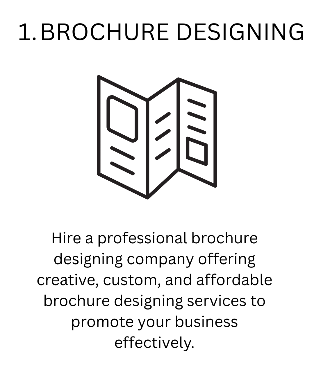 brochure designing